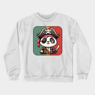 Panda pirate Crewneck Sweatshirt